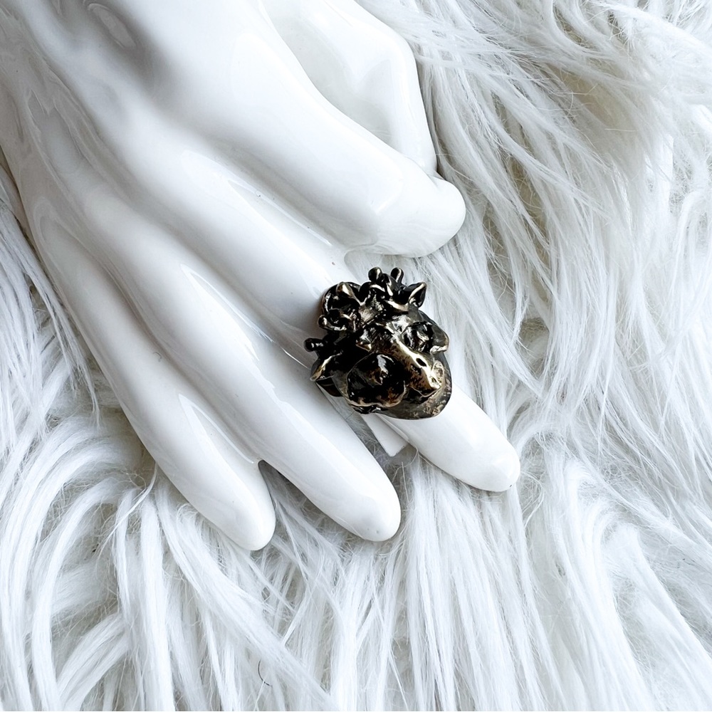 Valentino • Crowned Skull Face Ring • 6